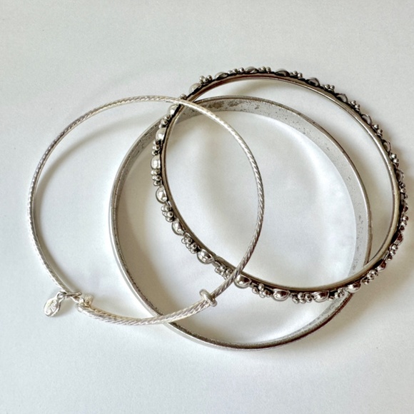 Bracelet Trio, Alex & Ani, 3 bangles - Picture 6 of 13